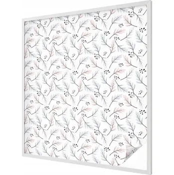 Okenní dekorace Fólie Okenní dýha Samolepicí Mléčná vitráž Rostlinné listy 100x100