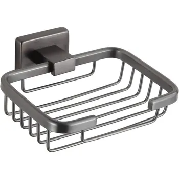 Mýdlenka Mexen Arno miska, kartáčovaná tmavě šedá - 7020751-66 Nádoby na mýdlo