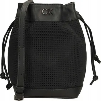 Kabelka Calvin Klein kabelka vak eko kůže černá