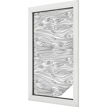 Okenní dekorace Hotová mléčná Fólie 100 x 50 cm