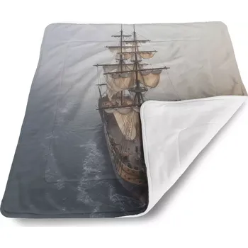 deka Sablio Deka pro miminko Plachetnice na klidném moři - 80x100 cm