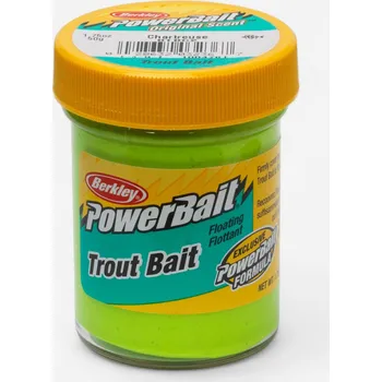 Umělá nástraha CAPERLAN Těsto na lov pstruhů na splávek Powerbait zelené