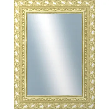 Zrcadlo Zrcadlo DANTIK nástěnné obdélníkové rám dřevo 600 x 800 mm