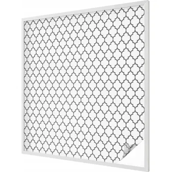 Okenní dekorace Dýha Fólie na mléčné sklo Dekorativní vitrážová vzor Rombový 100x100