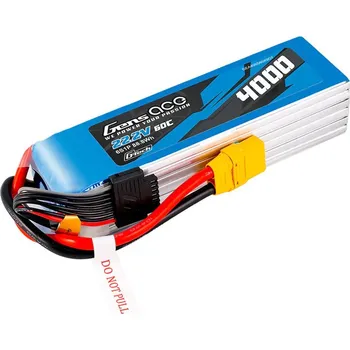 RC vybavení Gens ace G-Tech LiPo - 6S 4000mAh 22,2V 6S1P (60C) XT90 Plug