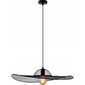 Deco stropní svítidlo černé 1x40W E27 stínidlo černé