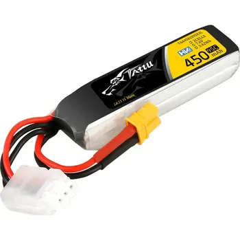 RC vybavení Gens Ace LiPo Tattu Serie - 2S 450mAh 7,6V 2S1P HV (95C) XT30 Plug