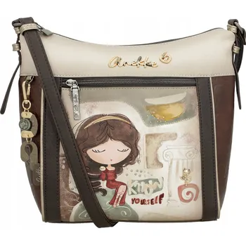 Anekke kabelka eko kůže, vícebarevná