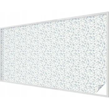 Okenní dekorace Samolepicí Mléčná fólie na okno s geometrickými hvězdami 200x116 cm