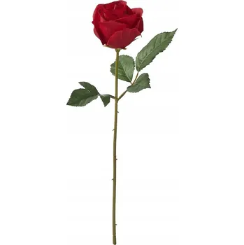 umělá květina Ikea Smycka Umělý květ, do interiéru/exteriéru/Růže červená 40 cm
