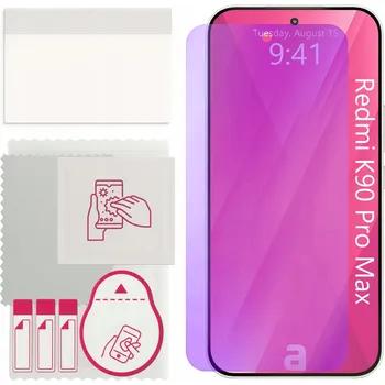 Pouzdro na mobilní telefon Hybridní Sklo Anti-Blue 9H na displej pro Xiaomi Redmi K90 Pro Max