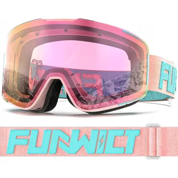 LYŽAŘSKÉ BRÝLE OTG UV400 PROTI ZAMLŽOVÁNÍ VĚTRUODOLNÉ PRO DOSPĚLÉ