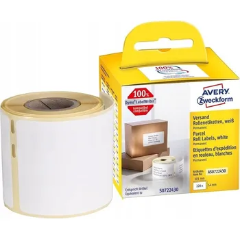 Pásek do tiskárny Štítky Avery Zweckform AS0722430 pro Dymo