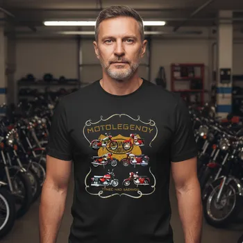 Pánské tričko STRIKER Tričko Motolegendy Jawa Barva: Černá, Velikost: XL