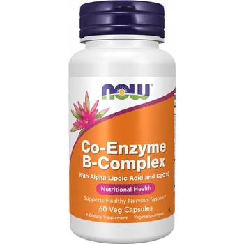 Doplněk stravy Now foods KYSELINA ALFA-LIPOOVÁ ALA ZDRAVÁ JÁTRA koenzym Q10 kapsle 60 ml 60 ks