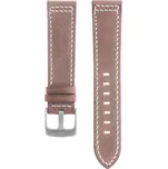 MPM Unisex řemínek na hodinky z pravé kůže hnědý RB.13200 (22 mm) - A