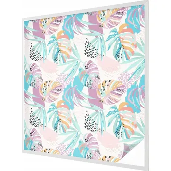 Okenní dekorace Samolepicí Fólie na sklo Dekorativní okno Abstraktní džungle 100x100