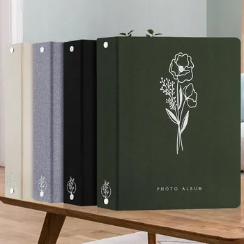 Fotoalbum FOTOALBUM LNIANÝ NA 1000 FOTOGRAFIÍ 11,5 x 15 cm BÉŽOVÝ XL