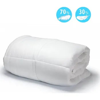 přikrývka PEŘINKA Péřová prošívaná přikrývka COMFORT 140 x 220 cm 1100 g