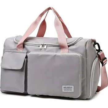 Cestovní taška SPORTOVNÍ TAŠKA 27L SKLÁDACÍ CESTOVNÍ TRÉNINKOVÁ TAŠKA MNOHO KAPES LEHKÁ