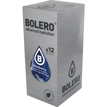 Nápoj pro sportovce Bolero Classic Drink Mix 12 x 9 g Příchuť: borůvka