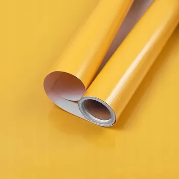 Tapeta Tapeta Samolepicí Fototapeta Vodotěsná dýha Žlutá 30 cm x 3 m