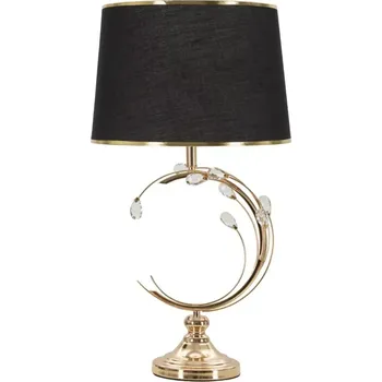 Lampička Stolní lampa Bruxelles 65 cm černo-zlatá