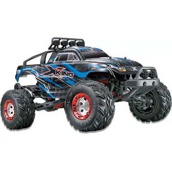 RC model auta AMEWI Trade e.K. RC auto X-King PRO monstertruck, modrá