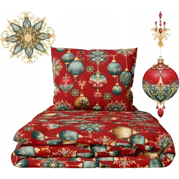 Povlečení Povlečení 140x200 + 70x80 VÁNOCE zima 140g/m2 bavlna 100% Christmas37