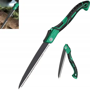 Ruční pilka PILA Ruční skládací pilka na dřevo, stromy, větve, zahradní, SURVIVAL 530mm