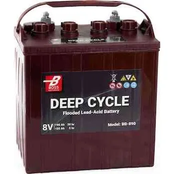Autobaterie Baterie BOSS Deep Cycle 8V 190Ah BB-890