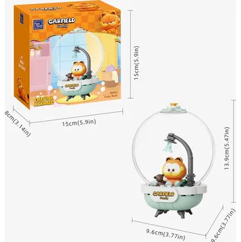 ostatní stavebnice Pantasy Stavebnice - Garfield Crystal Ball Cozy Bath