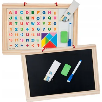 OBOUSTRANNÁ KLASICKÁ TABULE MAGNETICKÁ + PŘÍSLUŠENSTVÍ