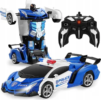 RC model auta Dálkově ovládané auto Transformující se robot - auto na dálkové ovládání
