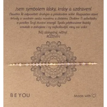 Náramek BeYou, Dárková karta „Růženín“ s náramkem