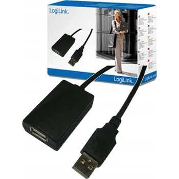 Datový kabel USB prodlužovací kabel Logilink UA0001A 5 m černý