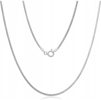 Řetízek ZMIJKA ZMIJA STŘÍBRNÝ ŘETÍZEK STŘÍBRO 40 cm