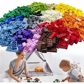 ostatní stavebnice STAVEBNICE na váhu 1500 kusů Stavebnice, klasické 1500 kusů