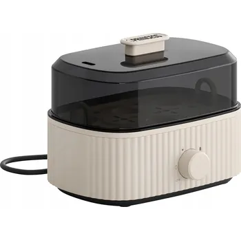 Vařič vajec ELEKTRICKÝ VAŘIČ VAJEC 6 VEJC NEREZOVÁ OCEL AUTOMATICKÉ VYPÍNÁNÍ 300 W