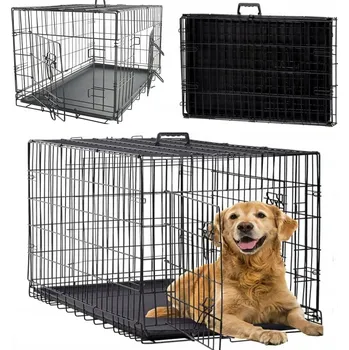 klec pro psa Kotec Kovový 91x56x63 cm L klec kennelová