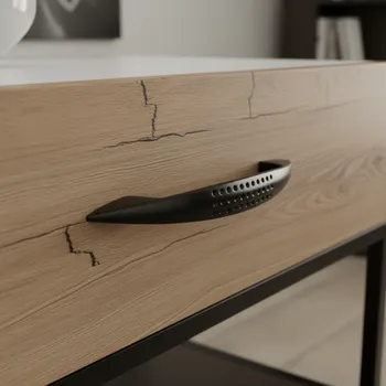 Nábytkové kování Interex Rukojeť TYLLAU / Černá matná 96 mm