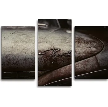 Obraz Sablio Obraz - 3-dílný Veterán Plymouth - 75x50 cm