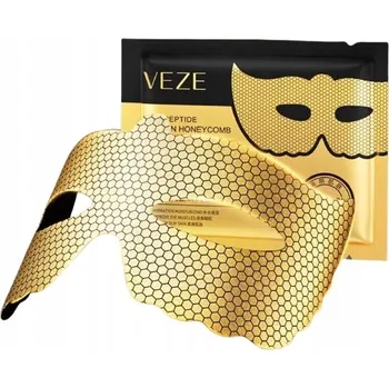 Pleťová maska VEZE Zlatá oční maska s medem 5 ks