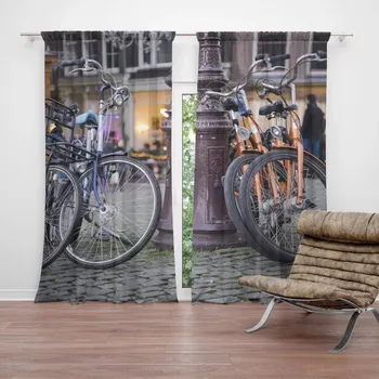 Závěs Sablio Závěs Městské kolo: 2ks 140x250cm