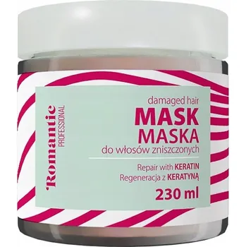 Vlasová regenerace Regenerační maska na poškozené vlasy s keratinem - Romantic Prof - 230 ml