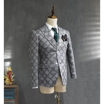 Pánský oblek Pánský oblek F391 XXS 4