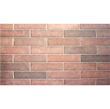 Obklad 3D panel cihla klasik červená rozměr 100 x 50 cm