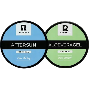 Přípravek po opalování Gel po opalování Aloe Vera + krém po opalování After Sun Byrokko