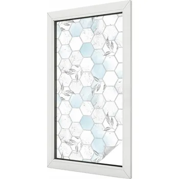 Okenní dekorace Hotová mléčná Fólie 100 x 50 cm