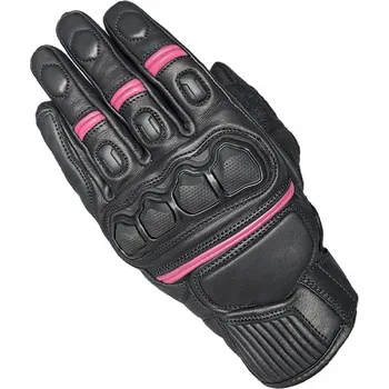 Moto rukavice RIDA BOSTON LADY Dámské Kožené Motocyklové Rukavice Krátké Městské XS